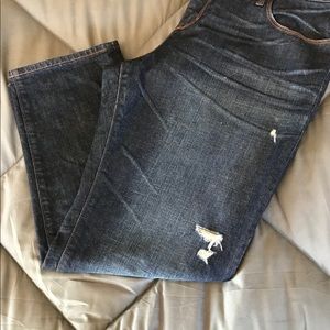GAP Sexy Boyfriend crop jeans.